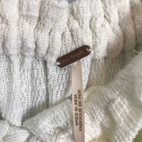 New Free People No More Tiers Tube Top Ivory Size Small - Picture 3 of 7